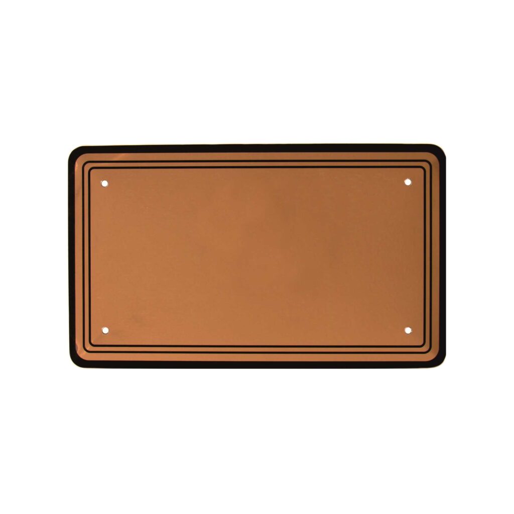 Targa In Metallo Vintage HS257 – 18x12 Cm Con Bordi In Rilievo – Decorazione Retrò Per Casa E Officina - 4