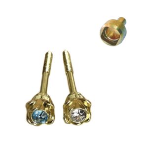 VITE PER CHIUSURA COFANO FUNEBRE CON SWAROVSKI - FC0904