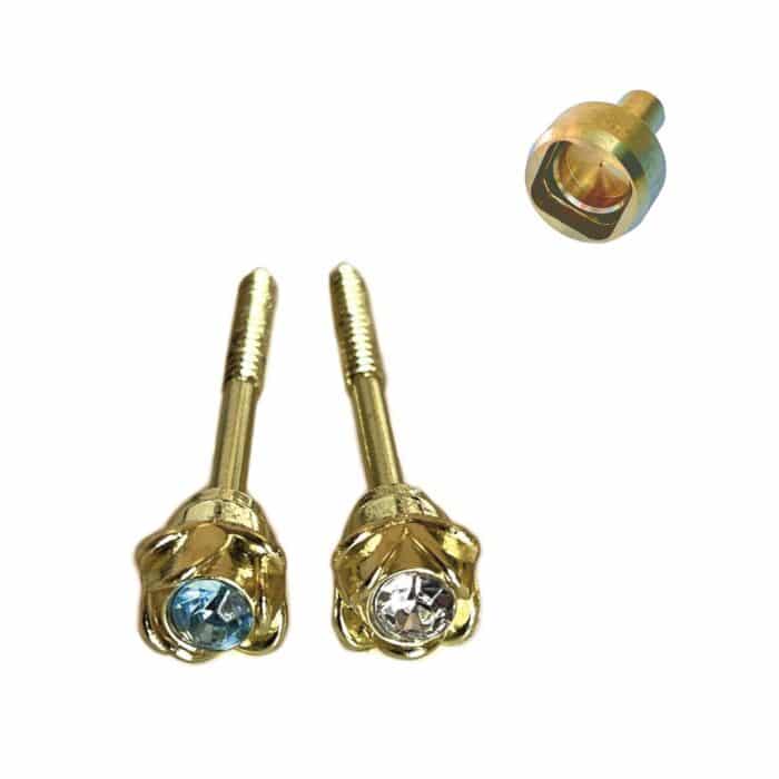 VITE PER CHIUSURA COFANO FUNEBRE CON SWAROVSKI - FC0904