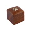 Cats, DOGs wooden pet urn with photo holder